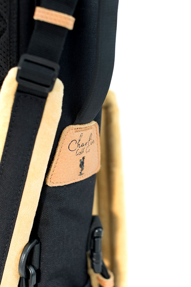 charlie golf co junior golf bag black