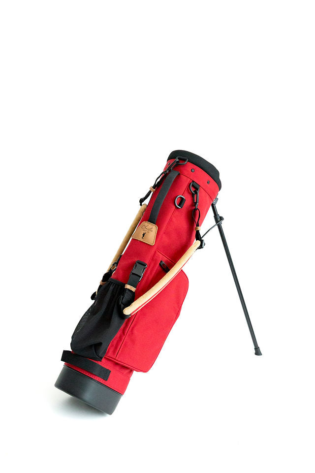 jr golf bag red