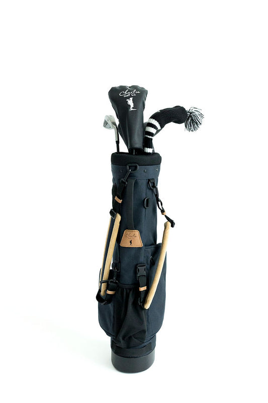 junior golf bag navy blue