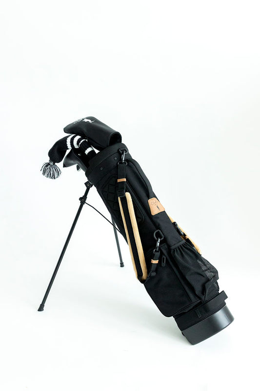 black junior golf bag