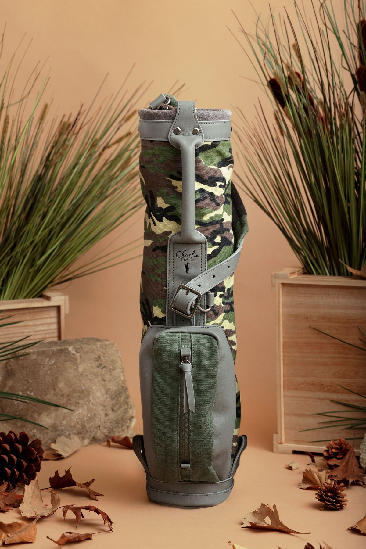 camo toddler golf bag