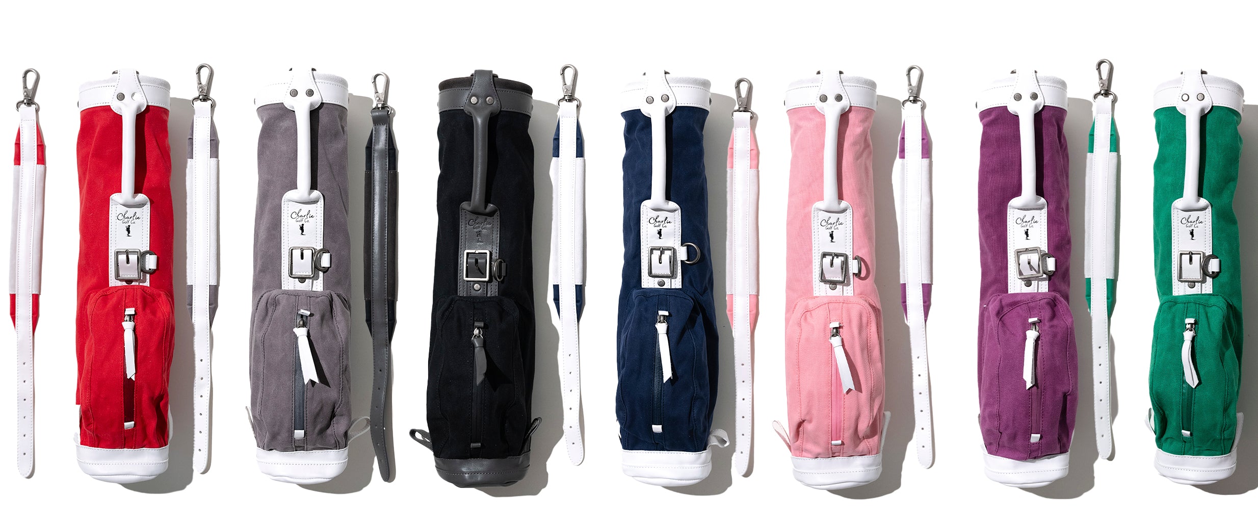 all colors of kids golf bag with single strap