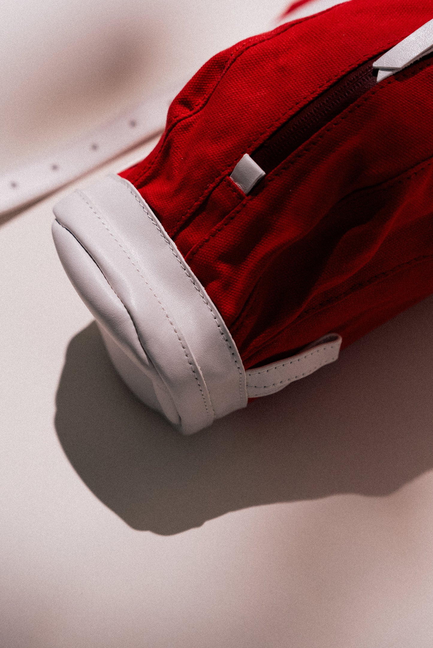red junior golf bag