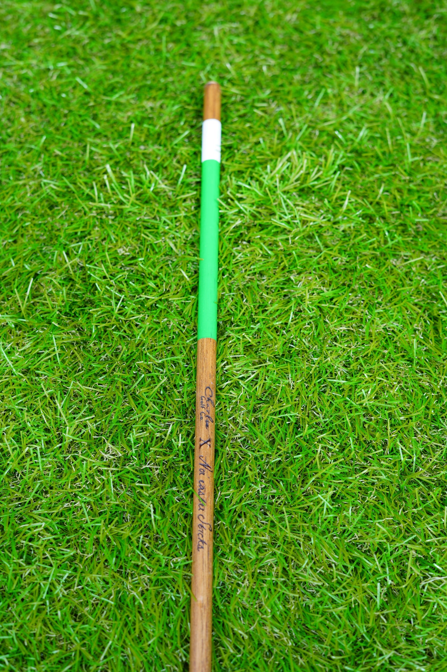green golf alignment stick for toddlers