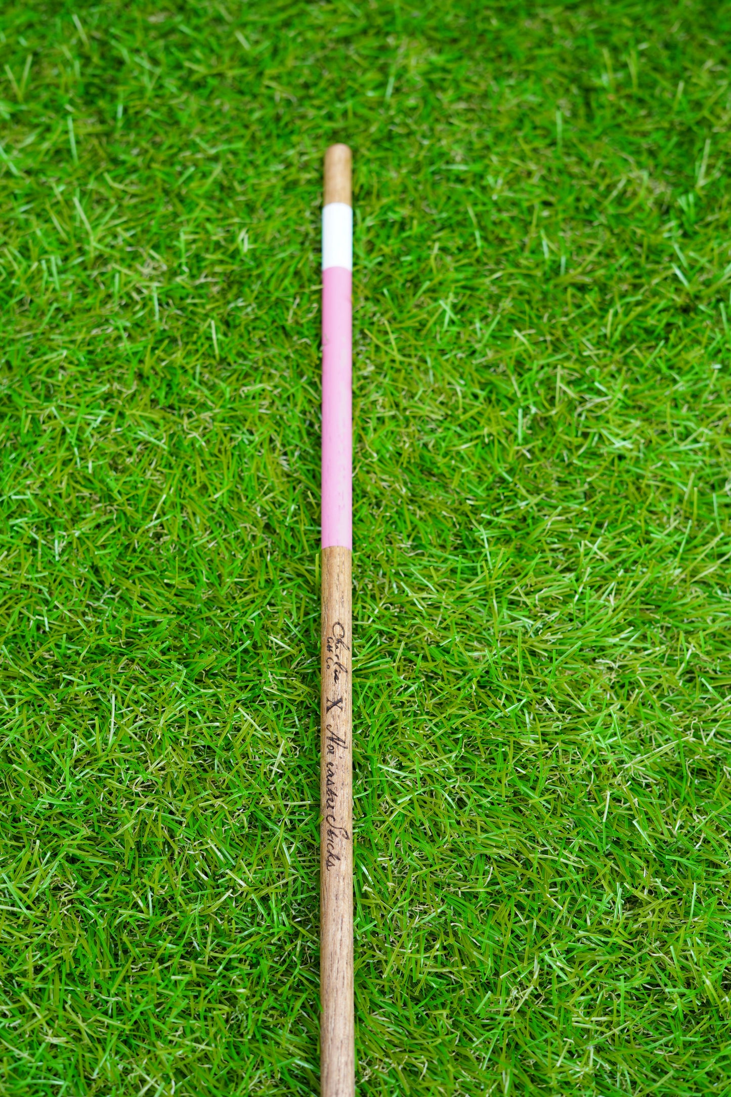 pink golf alignment stick for kids