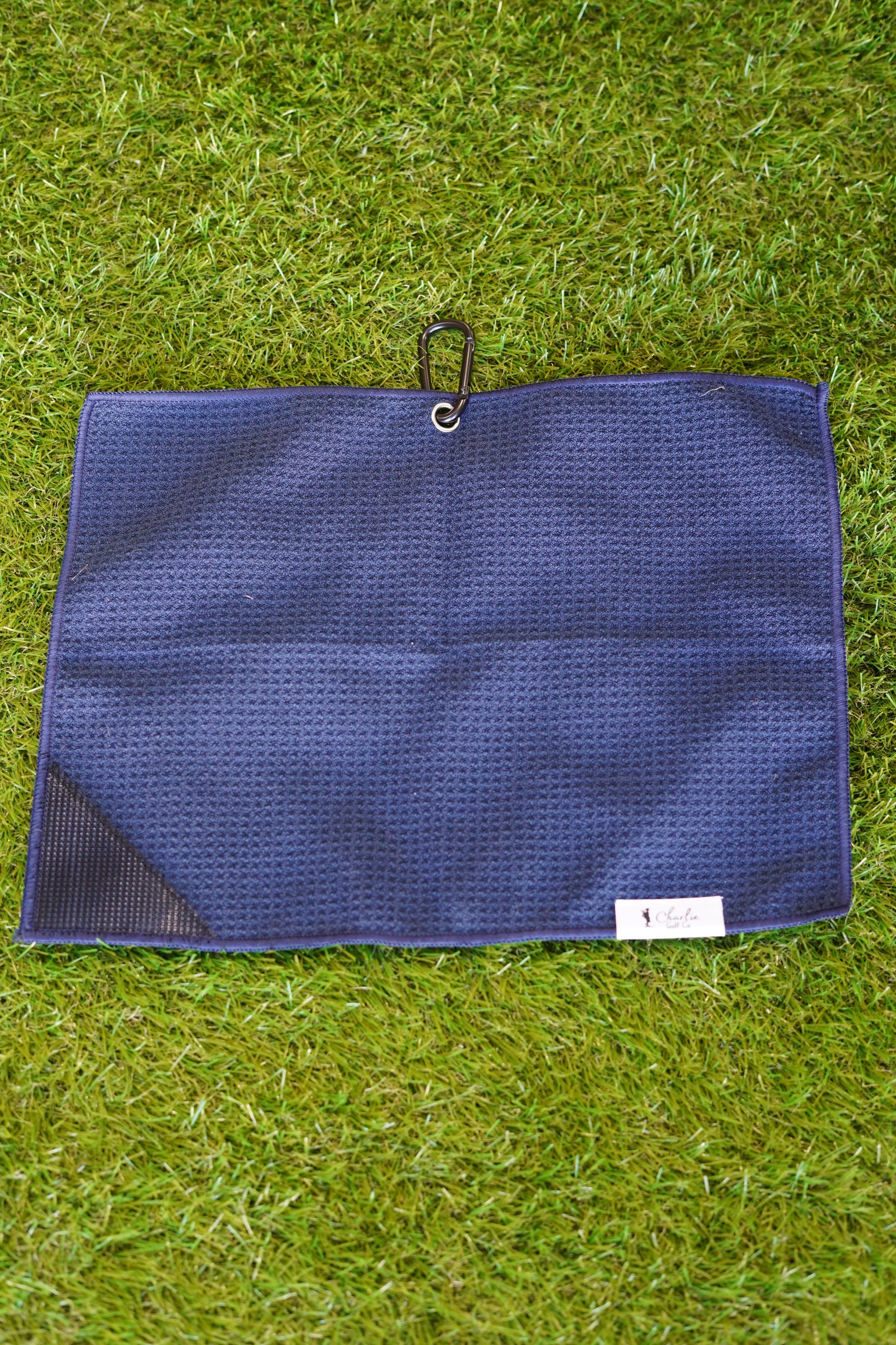 navy blue kids golf towel