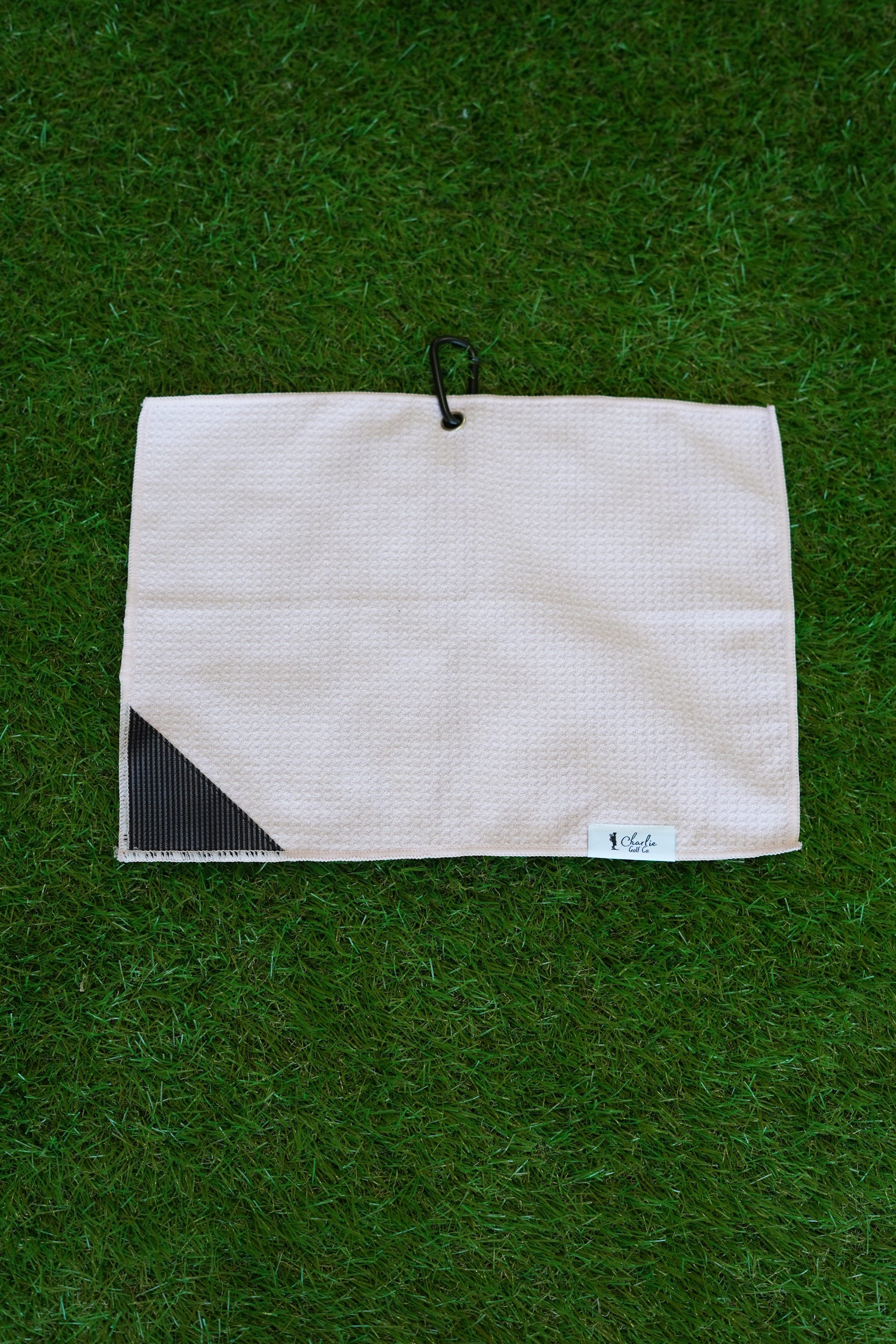 pink kids golf towel