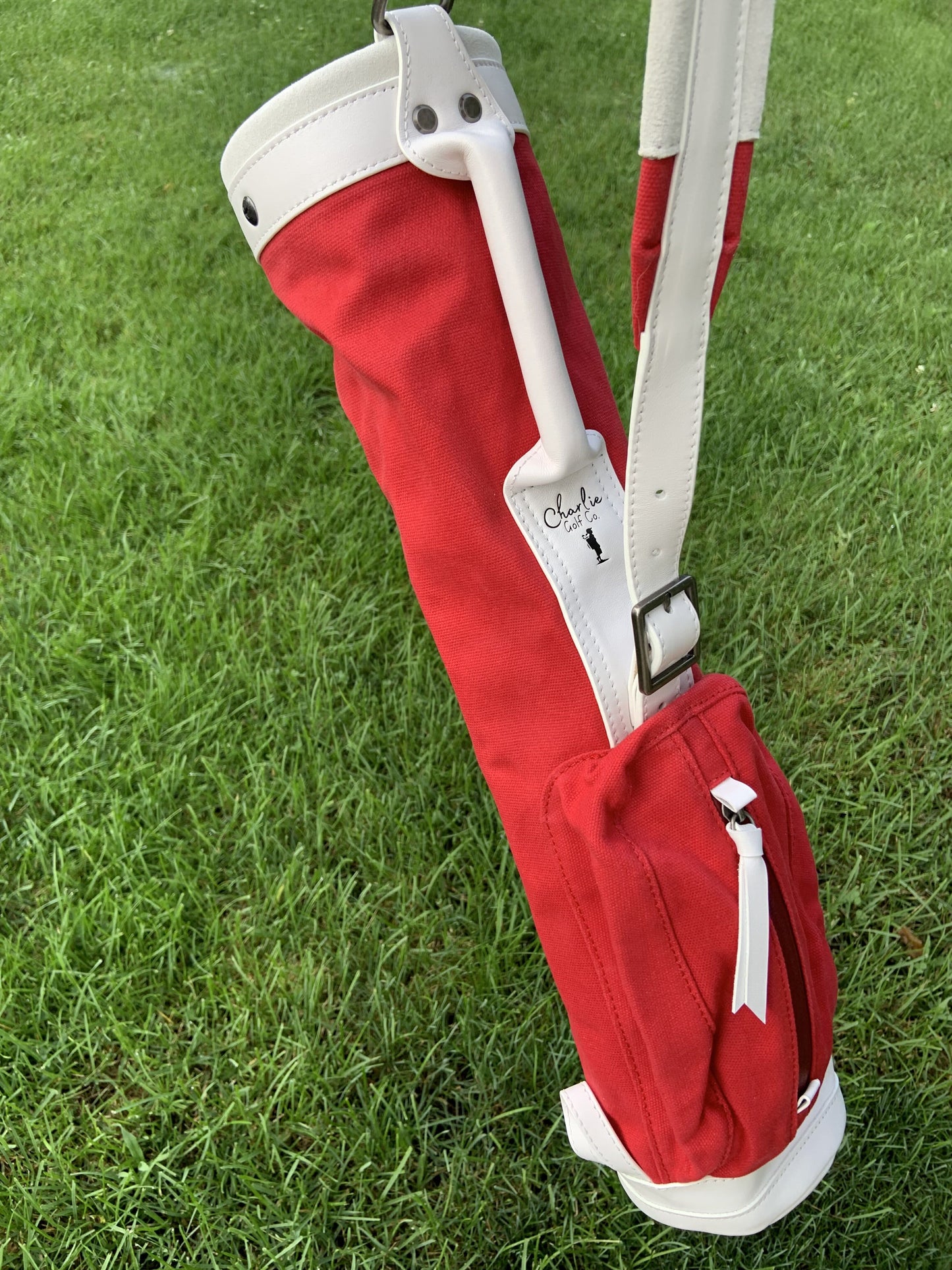 red and white toddler golf