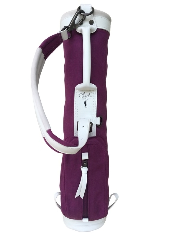 purple toddler golf bag