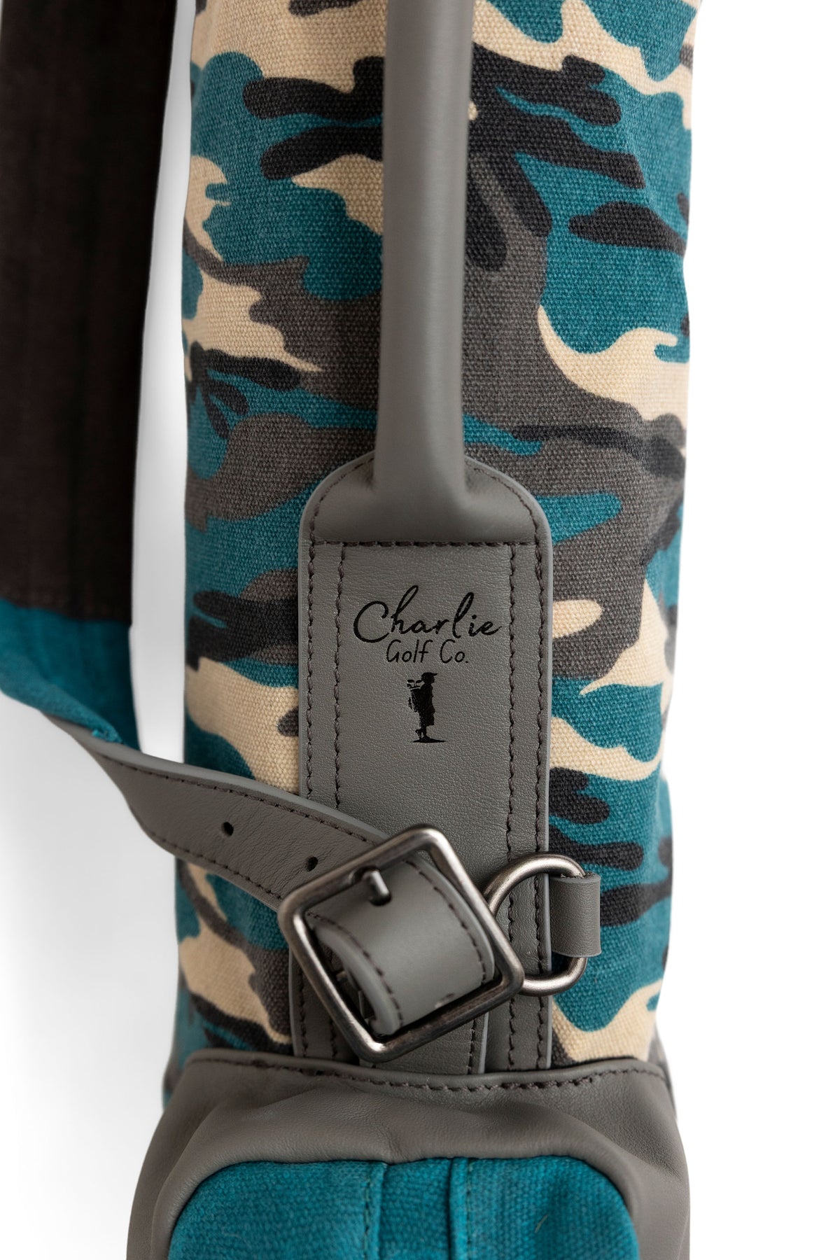 charlie golf co blue camo kids golf bag