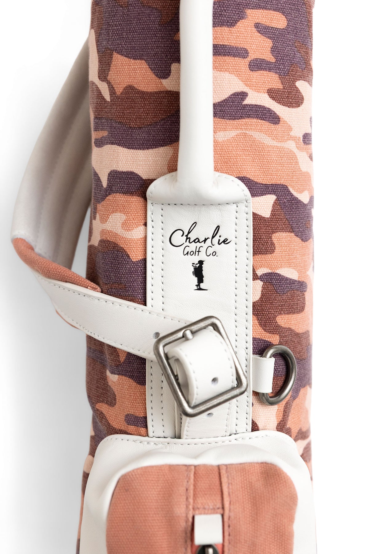 charlie golf co pink camo toddler golf bag