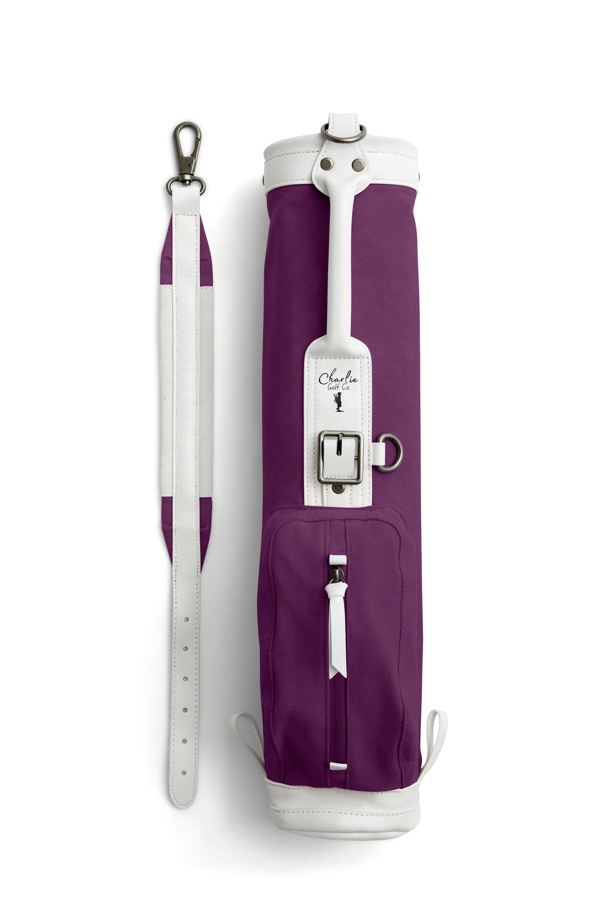 purple toddler golf bag