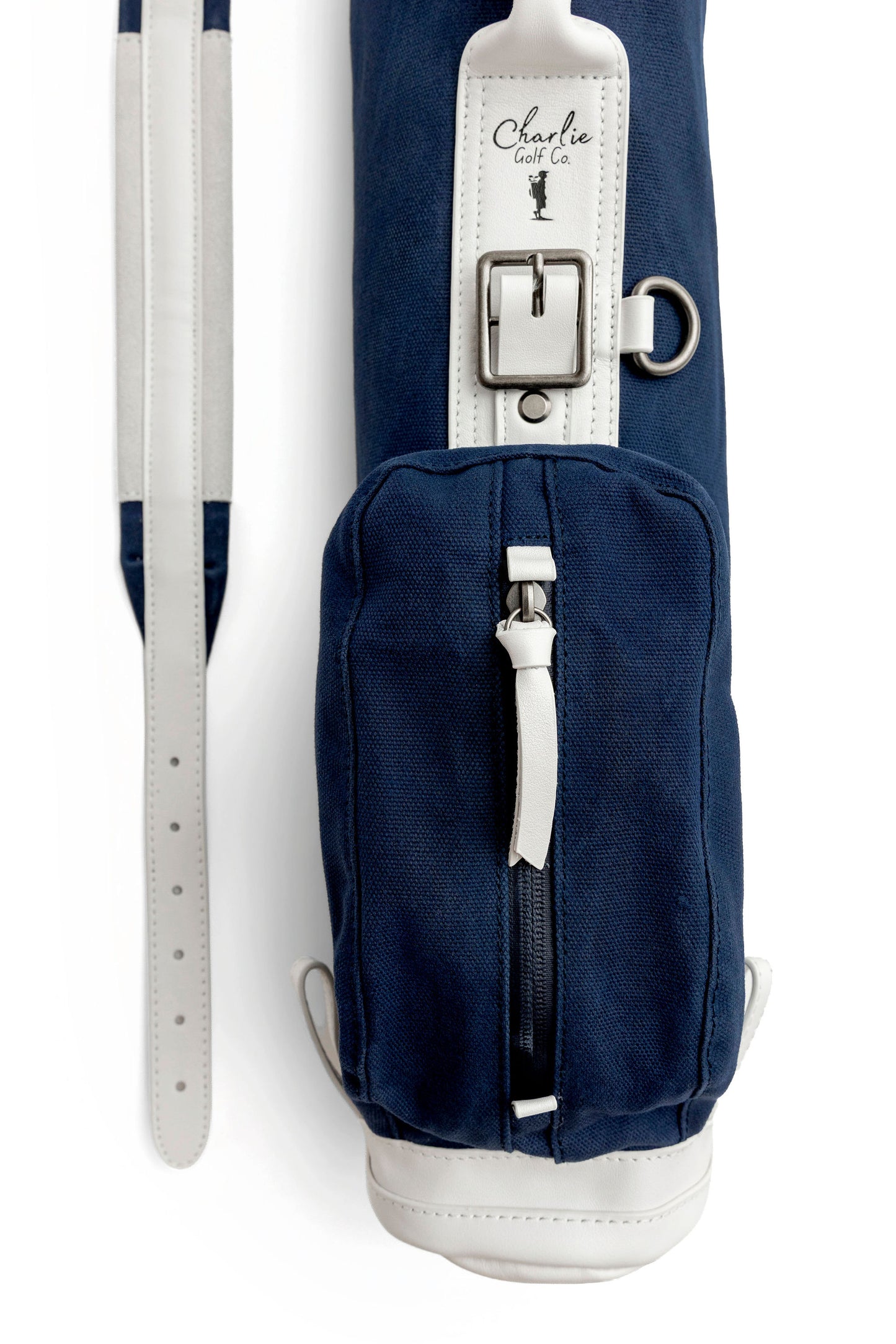 charlie golf co blue toddler golf bag for kids