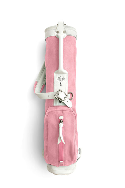 pink toddler golf bag