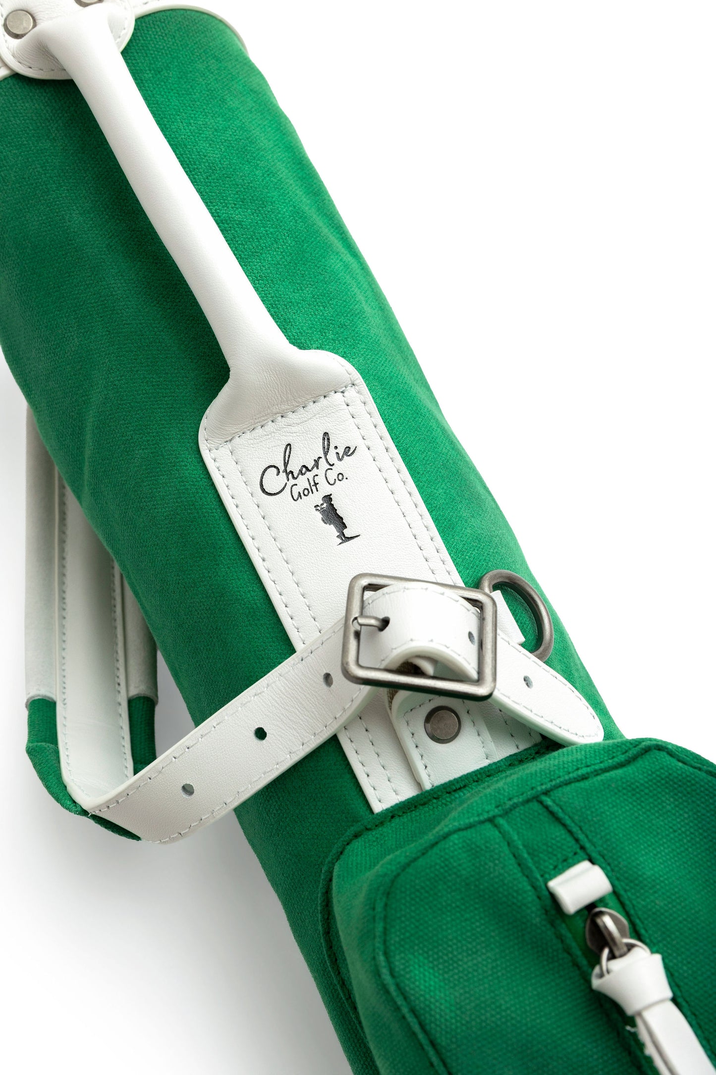 Charlie golf co green kids golf bag