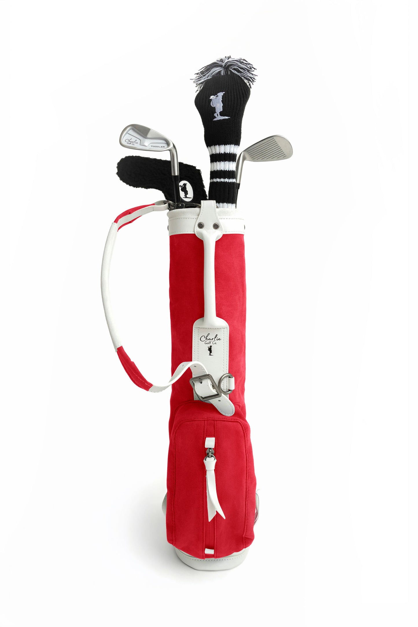 red kids golf bags with toddler golf clubs