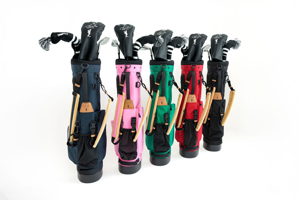 junior golf clubs and junior golf bag