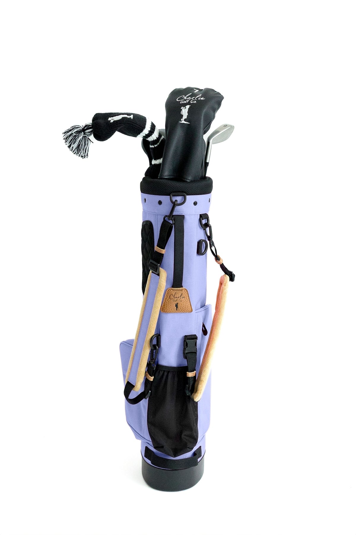 purple junior golf set