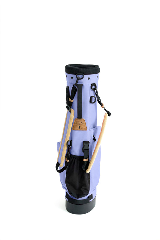 purple youth golf bag