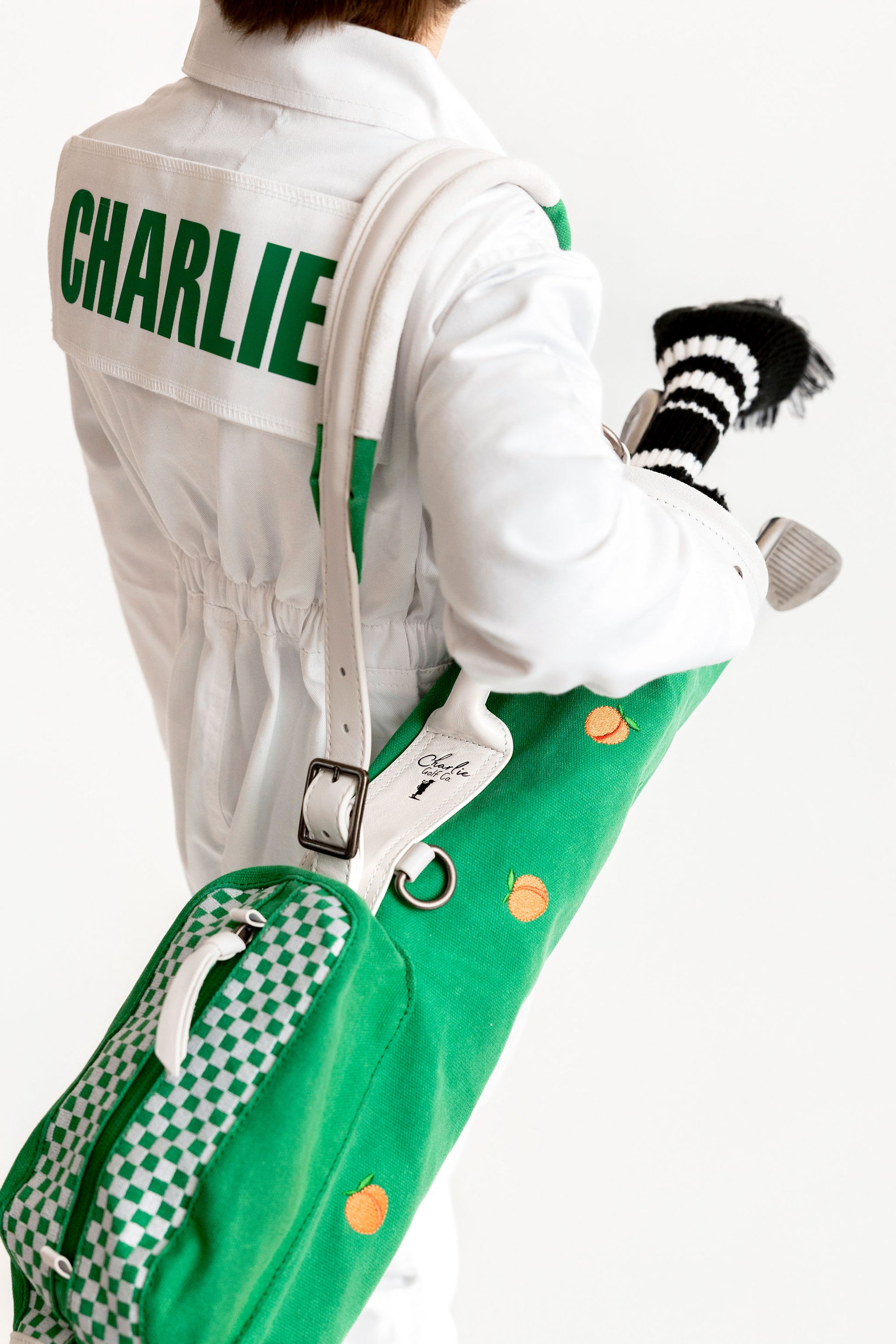 charlie golf boy with toddler golf set