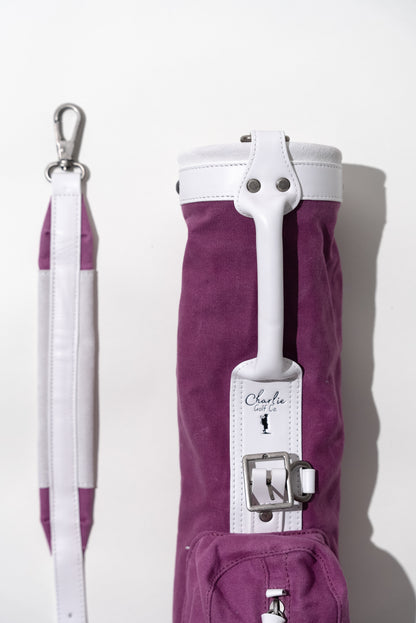 kids golf bag purple