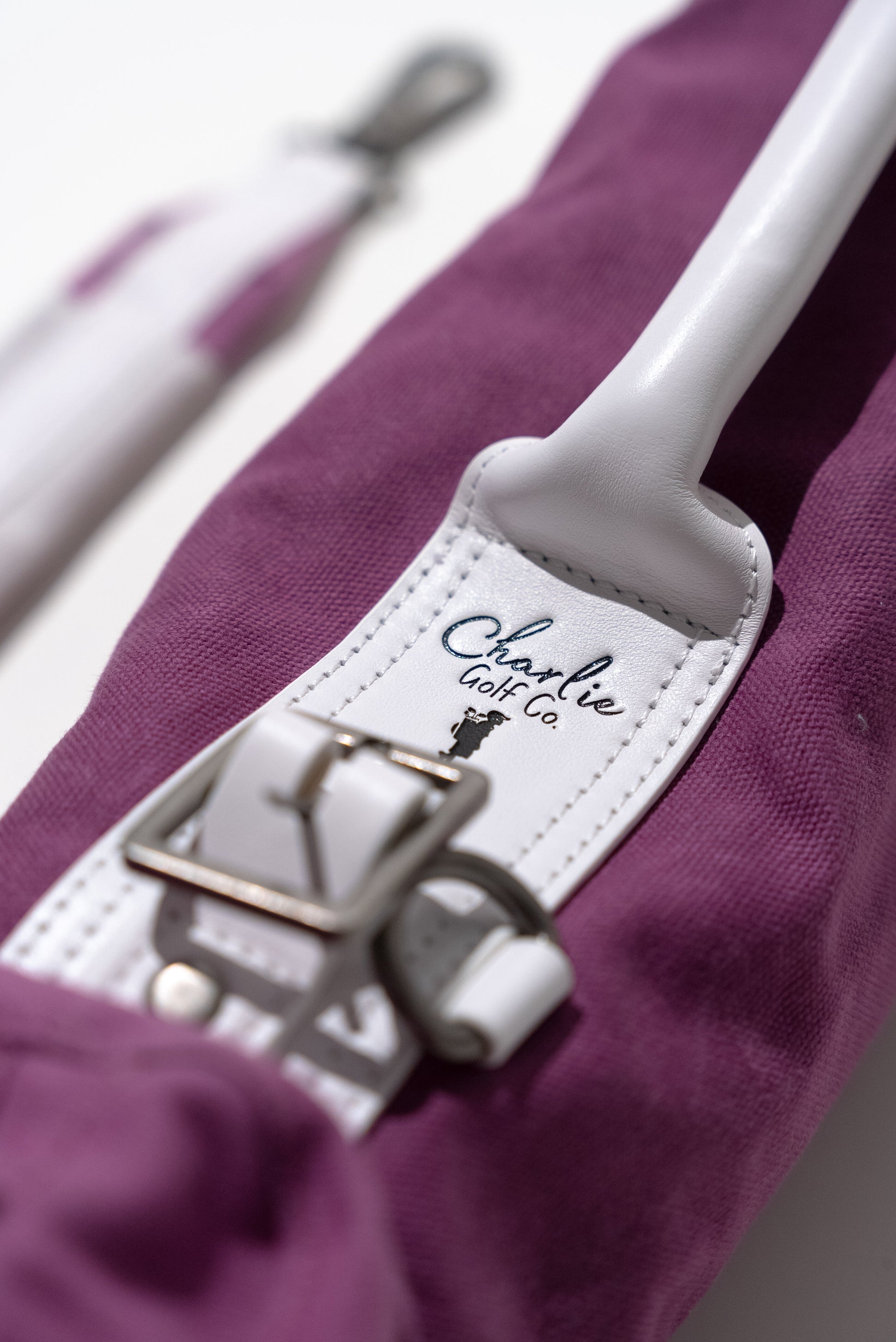 purple kids golf bag